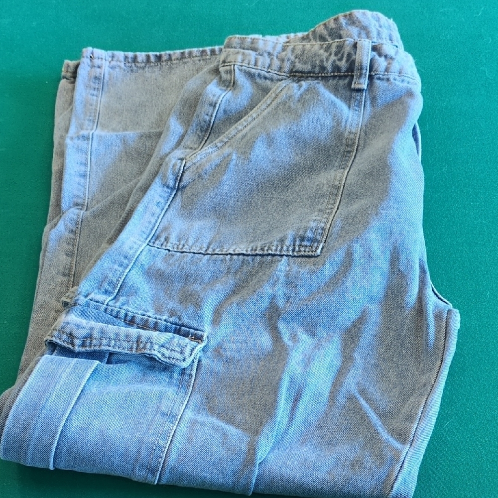 Source Unknown Blue Straight Jeans